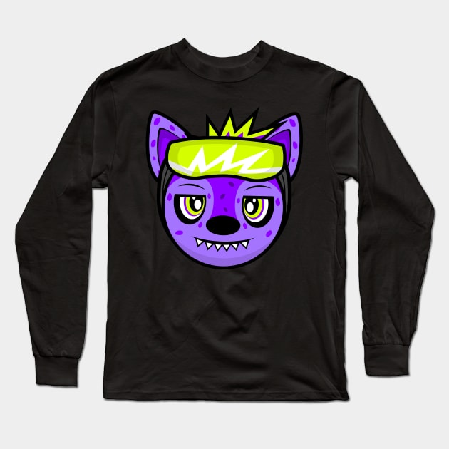 RELAXED HYPER HYENA Long Sleeve T-Shirt by MOULE